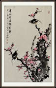 当代画家孙少章:用“大写意”来品读梅 当代画家孙少章:用“大写意”来品读梅
